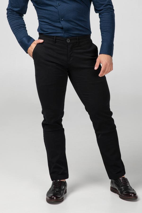 STRAIGHT FIT CHINOS - CARBON BLACK